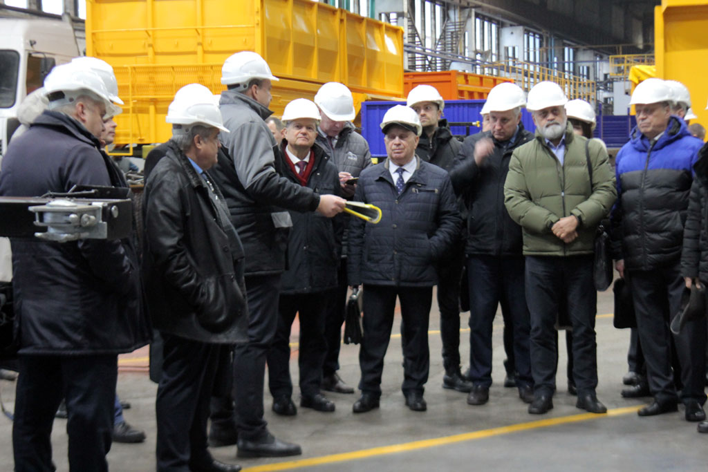 Белгруз Делегация «БАМАП» посетила завод «Могилевтрансмаш» ОАО «МАЗ»